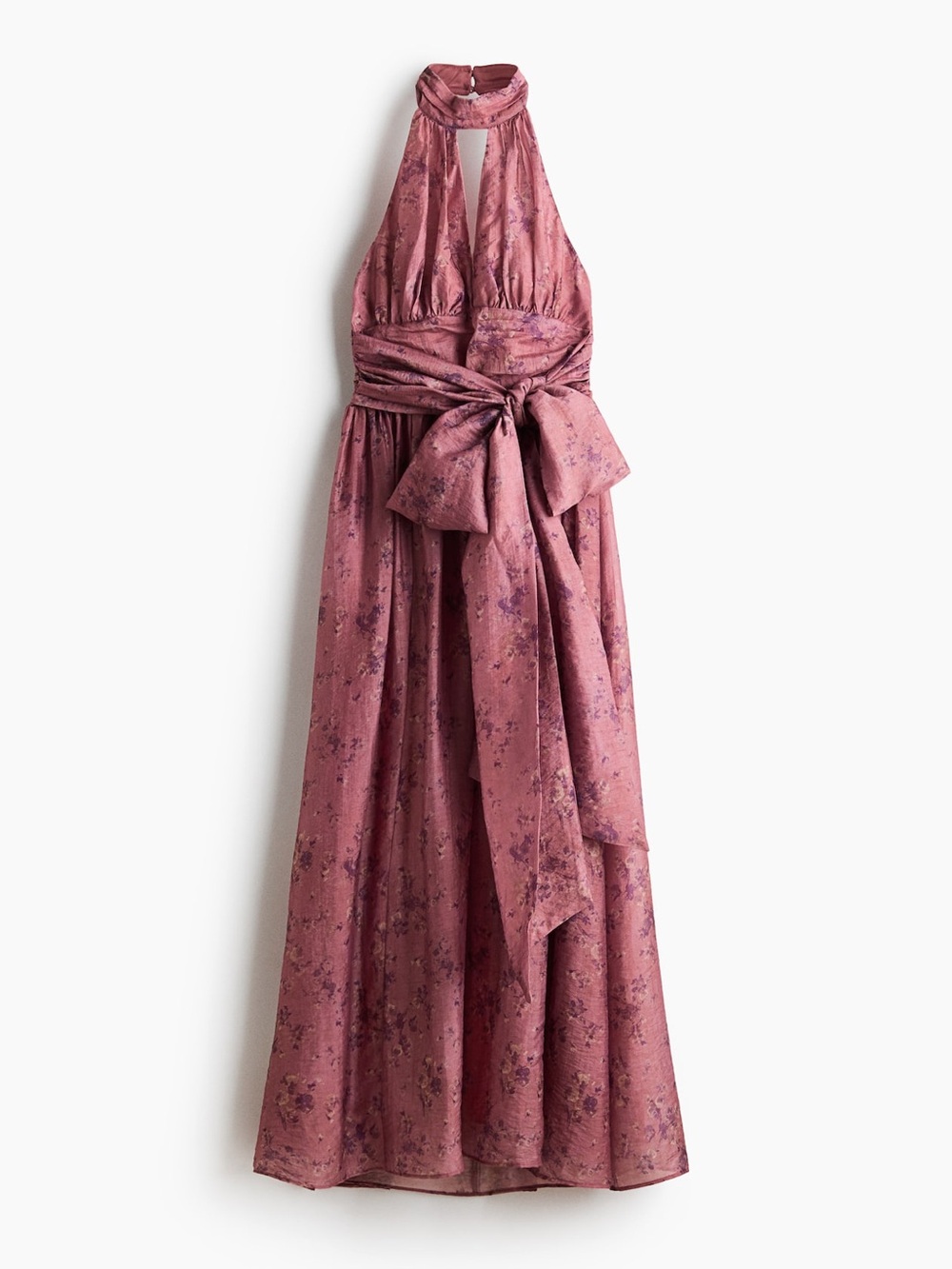 H&M Tie Detail Halter Dress Small